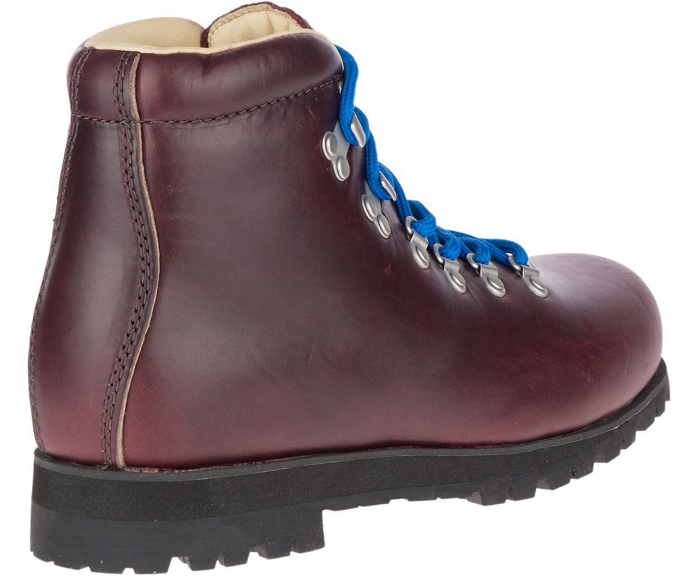 Botas Senhora - Merrell Wilderness Legend Waterproof - Bordeaux - JWF907562